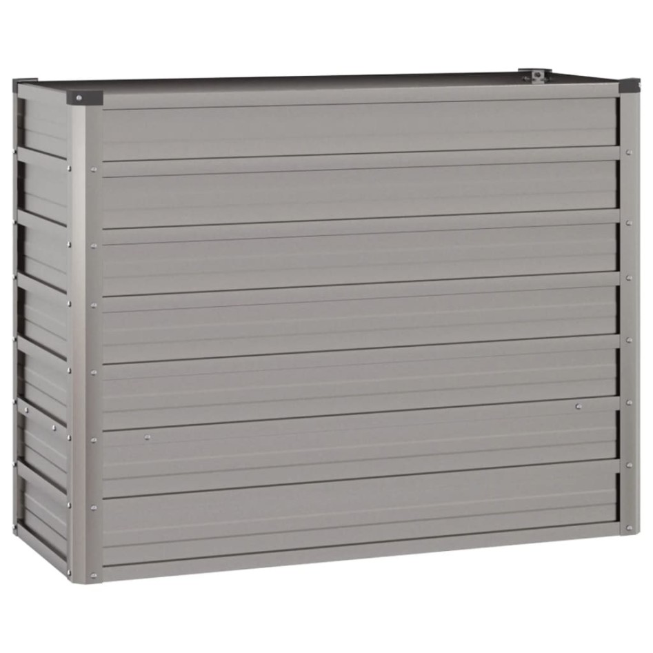 Arriate oxidado de acero corten 100x40x77