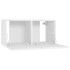 Muebles de salón colgantes 3 unidades blanco 60x30x30