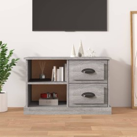 Mueble para TV madera contrachapada gris Sonoma 73x35,5x47,5