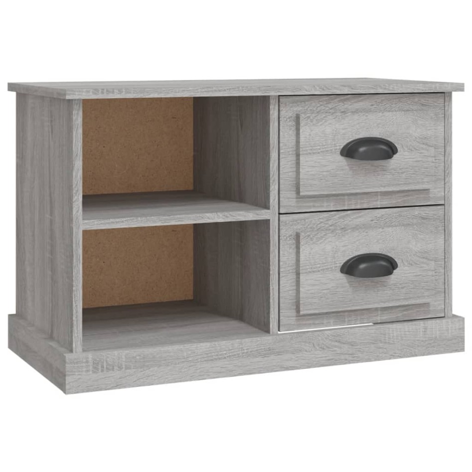 Mueble para TV madera contrachapada gris Sonoma 73x35,5x47,5