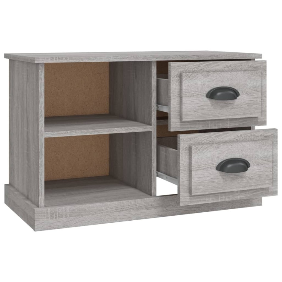 Mueble para TV madera contrachapada gris Sonoma 73x35,5x47,5