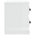 Mesita de noche blanco 60x35,5x45
