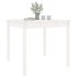 Mesa de jardín madera maciza de pino blanco 82,5x82,5x76