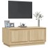 Mesa de centro madera contrachapada roble Sonoma 102x50x44
