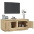 Mesa de centro madera contrachapada roble Sonoma 102x50x44