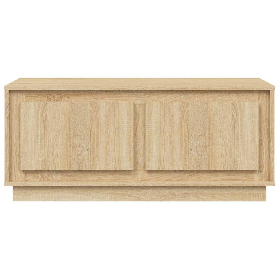 Mesa de centro madera contrachapada roble Sonoma 102x50x44