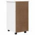 Cajonera con ruedas MOSS madera maciza de pino