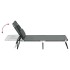 Tumbona plegable acero recubrimiento en polvo tela Oxford