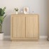 Aparador madera contrachapada color roble Sonoma 80x34x75