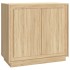 Aparador madera contrachapada color roble Sonoma 80x34x75