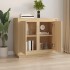 Aparador madera contrachapada color roble Sonoma 80x34x75