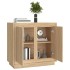 Aparador madera contrachapada color roble Sonoma 80x34x75