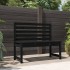 Banco de jardín madera maciza pino negro 109