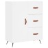 Aparador alto madera contrachapada blanco 69,5x34x180