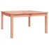 Mesa de jardín madera maciza de Douglas 82,5x82,5x45