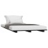 Estructura de cama madera maciza de pino negro 90x200