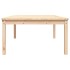 Mesa de jardín madera maciza pino 121x82,5x45