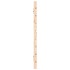 Cabecero de cama de pared madera maciza de pino 206x3x63