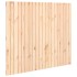 Cabecero de cama de pared madera maciza de pino 127,5x3x110