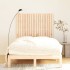 Cabecero de cama de pared madera maciza de pino 127,5x3x110