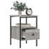 Mesitas noche 2 uds madera ingeniería gris Sonoma 34x36x50