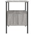 Mesitas noche 2 uds madera ingeniería gris Sonoma 34x36x50