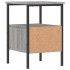 Mesitas noche 2 uds madera ingeniería gris Sonoma 34x36x50
