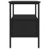 Mesitas de noche 2 uds madera de ingeniería negro 34x36x50