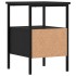 Mesitas de noche 2 uds madera de ingeniería negro 34x36x50