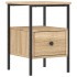 Mesitas noche 2 uds madera ingeniería roble Sonoma 34x36x50