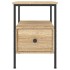 Mesitas noche 2 uds madera ingeniería roble Sonoma 34x36x50