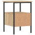 Mesitas noche 2 uds madera ingeniería roble Sonoma 34x36x50