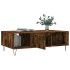 Mesa de centro madera de ingeniería roble ahumado 104x60x35