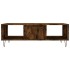 Mesa de centro madera de ingeniería roble ahumado 104x60x35