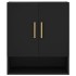 Armario de pared madera de ingeniería negro 60x31x70