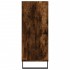 Aparador alto madera de ingeniería roble ahumado 57x35x90
