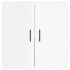 Armario de pared madera de ingeniería blanco brillo 60x31x60