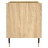 Mueble de discos madera de ingeniería roble Sonoma 85x38x48