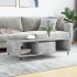Mesa de centro madera de ingeniería gris hormigón 104x60x35