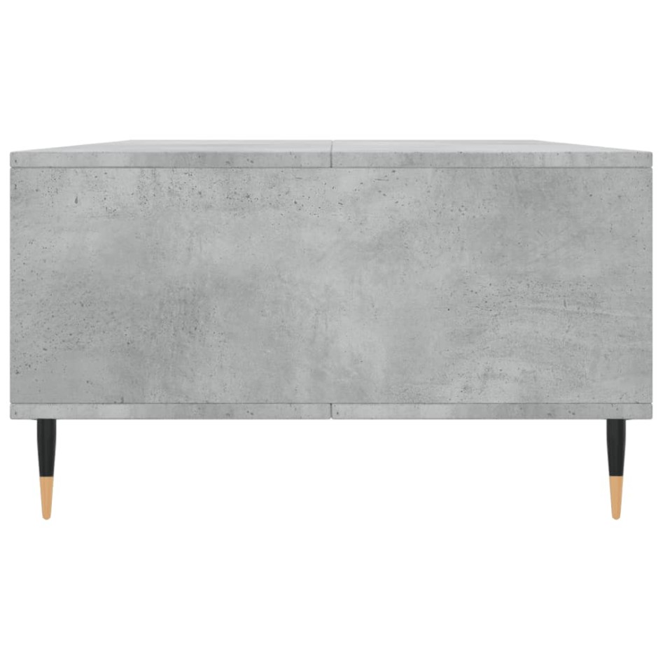 Mesa de centro madera de ingeniería gris hormigón 104x60x35