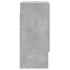 Armario de pared madera de ingeniería gris hormigón 60x31x70