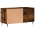 Mueble de discos madera de ingeniería roble ahumado 85x38x48