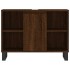 Mueble de baño madera de ingeniería roble marrón 80x33x60