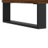 Mueble de baño madera de ingeniería roble marrón 80x33x60