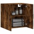 Armario de pared madera de ingeniería roble ahumado 60x31x60