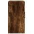 Armario de pared madera de ingeniería roble ahumado 60x31x60