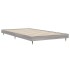 Estructura de cama madera de ingeniería gris Sonoma 90x200