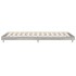 Estructura de cama madera de ingeniería gris Sonoma 90x200