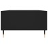 Mesa de centro madera de ingeniería negro 104x60x35