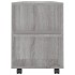 Mueble de TV madera de ingeniería gris Sonoma 102x34,5x43